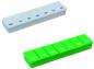 Preview: 2 x Pillendose Tablettendose 7 Tage, 7 Fächer, grün und weiß