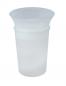 Preview: Dysphagie Trinkbecher mit Halter transparent