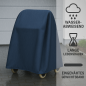 Preview: Rollator Garage Abdeckung wetterfest Nylon winddicht wasserabweisend dunkelgrau