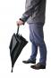 Preview: Gehstock mit Schirm Stockschirm  mit SOFTGRIF,  schwarz