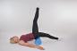 Preview: Fitness- und Massagerolle  Faszienrolle  30cm  blau