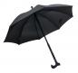 Preview: Gehstock mit Schirm Stockschirm  mit SOFTGRIF,  schwarz