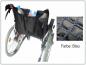 Preview: Rollstuhlnetz Rollatornetz mit Innenfutter BLAU Einkaufsnetz Netz