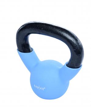 Kettlebells Kugelhantel Gewicht 2 kg blau Kraftsport Trainingshantel 1 St.TopVit