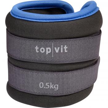 Gewichtsmanschetten 0,5 kg für Hand- und Fußgelenk 1 Paar mit Klett TopVit