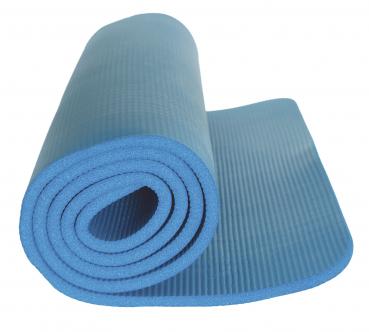 Behrend Gymnastikmatte BLAU 65 x 180 x 1 cm Sportmatte Yogamatte Fitness-Matte