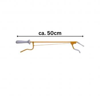 Greifzange 50cm Metall gelb mit Magnet CE Medizinprodukt leicht & präzise