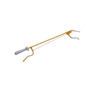 Greifzange 50cm Metall gelb mit Magnet CE Medizinprodukt leicht & präzise