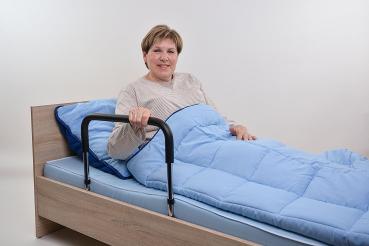 Bettgriff Aufstehhilfe Haltegriff Bettaufrichter geeignet für Betten mit Lattenrost