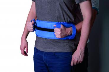 Transfergurt Umsetzhilfe Hebegürtel Patiententransport blau