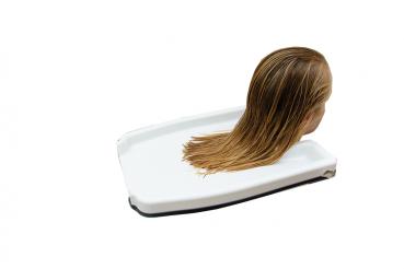 Haarwasch Tablett Haarwaschhilfe Haarwaschtablett Haarpflege Waschhilfe