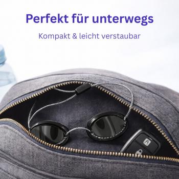 Höhensonnenbrille Solariumbrille Erwachsene UV-Schutz 0–400 nm