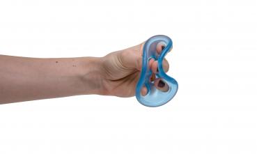 Hand- & Fingertrainer Set 3 Stück TPR leicht mittel schwer Greiftraining