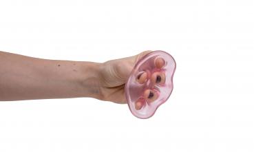 Hand- & Fingertrainer Set 3 Stück TPR leicht mittel schwer Greiftraining