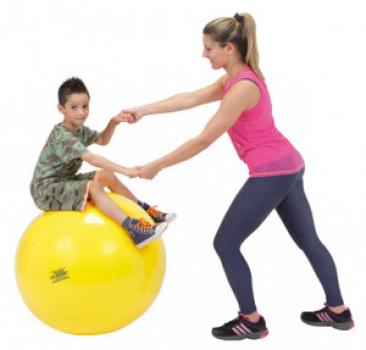 Gymnic Gymnastikball CLASSIC gelb Ø ca. 75 cm Fitness