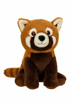 Warmies roter Panda Kuscheltier – Mikrowellen Wärmetier Lavendel Hirsekorn 25cm
