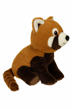 Warmies roter Panda Kuscheltier – Mikrowellen Wärmetier Lavendel Hirsekorn 25cm