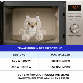 Warmies Luchs – Kuscheliger Wärmefreund mit Lavendelduft Duftkissen