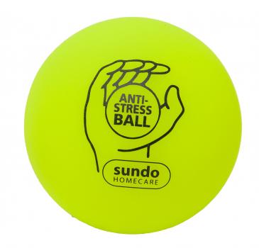 Anti-Stressball Knautschball Stressball 7cm GELB