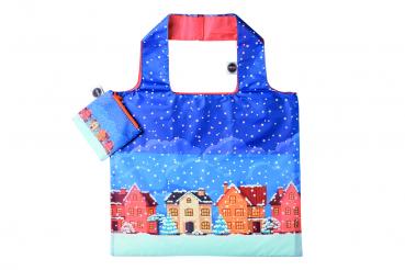 Any Bags Tasche Einkaufstasche WINTERLANDSCHAFT Shopping ca.48 x 65 cm