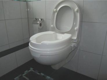 Behrend Toilettensitzerhöher Sitzerhöhung 10 cm ohne Deckel Toilettenaufsatz