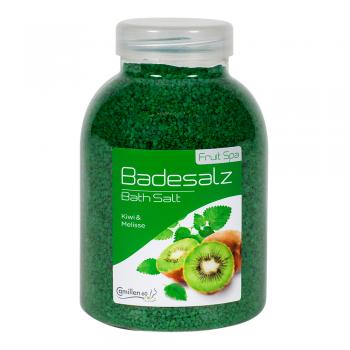 Frucht Badesalz 1350 g Dose Fußbad KIWI-MELISSE entspannend Wellness Fußpflege