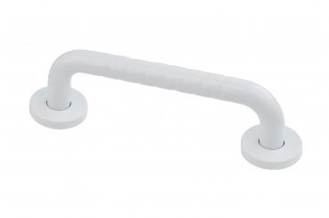 Haltegriff aus Edelstahl WEIß 60 cm Länge Edelstahlgriff Sicherheitsgriff