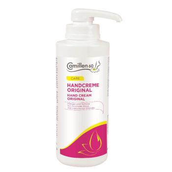 Handcreme ORIGINAL 500 ml Flasche mit Spender für normale Haut Handpflege