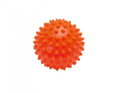 Igelball 8 cm orange MIT VENTIL Noppenball zur Massage & Stimulation