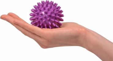 Igelball Noppenball Massage Ball VIOLETT ø 7 cm