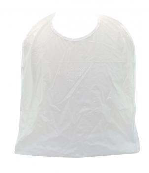 Lätzchen aus Folie – wasserdicht mit Auffangtasche & Klettverschluss