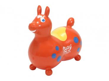 Rody MAX orange Sitz- und Hüpfpferd Sprungpferd