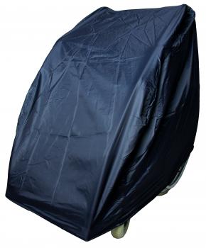 Rollator Garage mit Gewichtsband dunkelgrau wetterfeste Rollator Schutzhaube