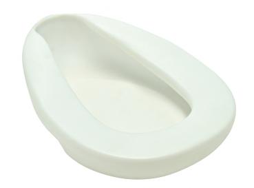 Steckbecken anatomisch mit Sitzrand autoklavierbar 120kg Medizinprodukt