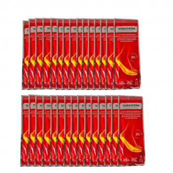 Terratherm Wärmesohlen 30 STÜCK Gr.39-41 Sohlenwärmer Fußwärmer Einlegesohlen 8h