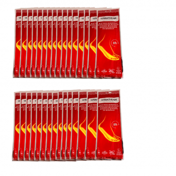 Terratherm Wärmesohlen 30 STÜCK Gr.41,5-43,5 Sohlenwärmer Fußwärmer Einlegesohlen 8h