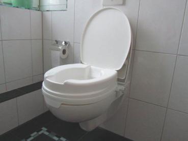 Toilettensitzerhöher Relaxon 10cm mit Deckel Sitzerhöhung WC-Sitz