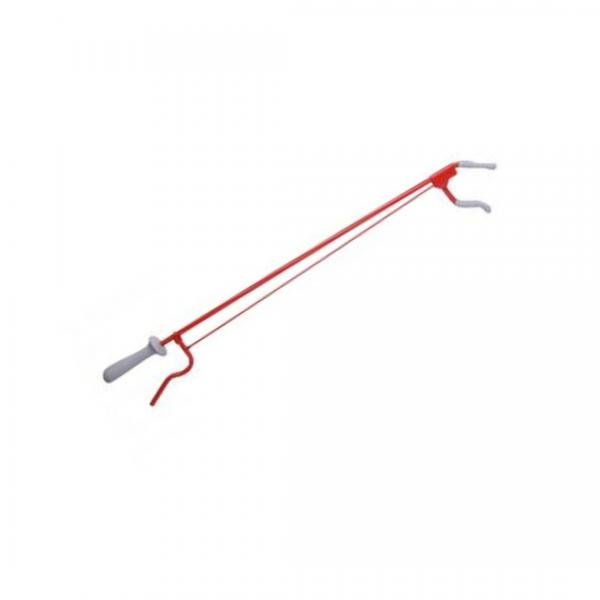 Greifzange 70 cm Metall rot mit Magnet CE Medizinprodukt leicht & präzise