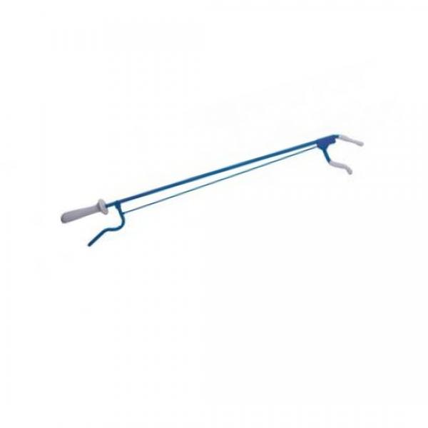 Greifzange 80 cm Metall blau mit Magnet CE Medizinprodukt leicht & präzise