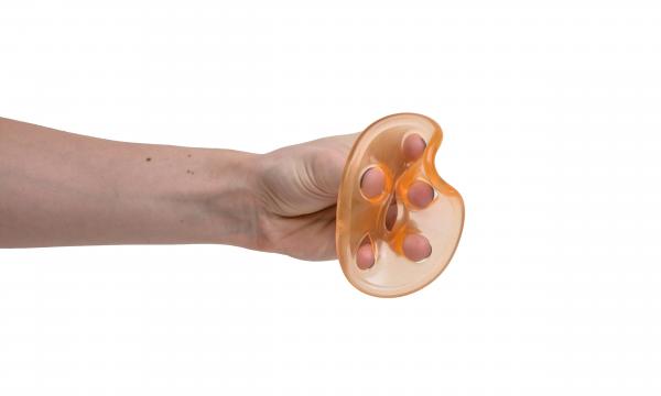 Hand- & Fingertrainer Set 3 Stück TPR leicht mittel schwer Greiftraining