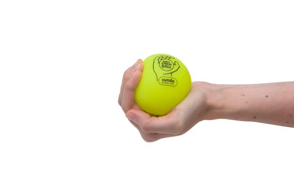 Anti-Stressball Knautschball Stressball 7cm GELB