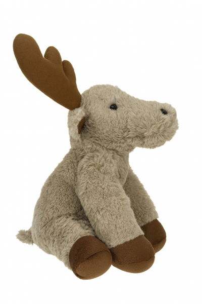 Warmies Elch Kuscheltier – Mikrowellen Wärmetier Lavendel Hirsekorn 24cm