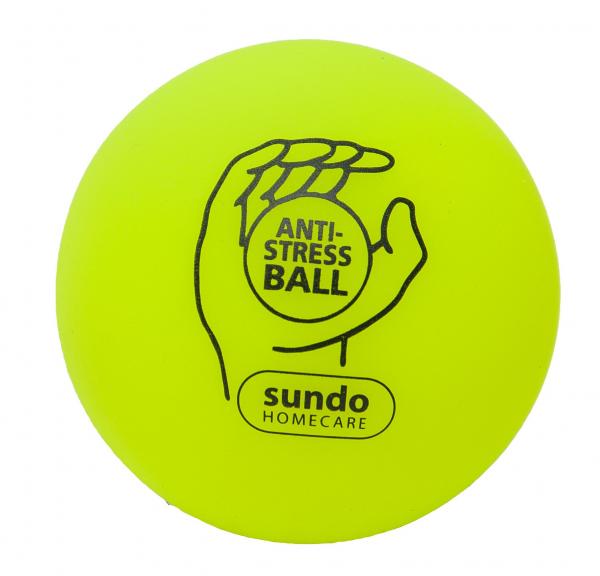 Anti-Stressball Knautschball Stressball 7cm GELB