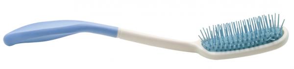 Bürste mit langem Griff 36 cm ergonomisch rutschfest Haarpflegehilfe