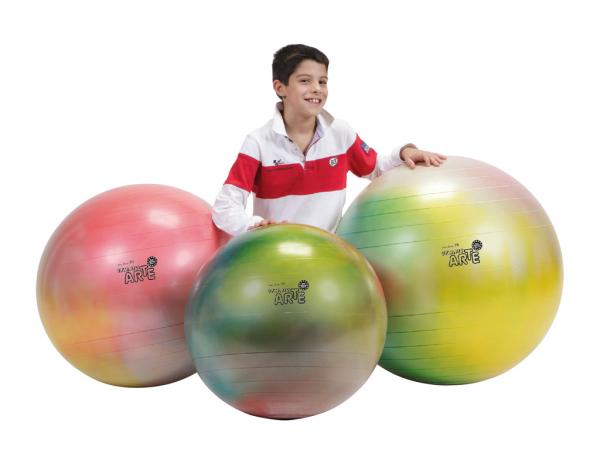 Gymnic ARTE 65 cm Gymnastikball Fitness Multicolor