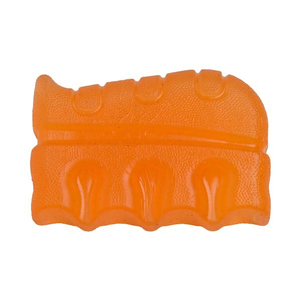 Handtrainer weich ORANGE MITTEL TPR Greifball Stressabbau Fingertraining