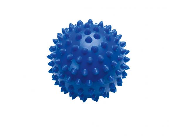 Igelball mit Ventil, 8cm, blau