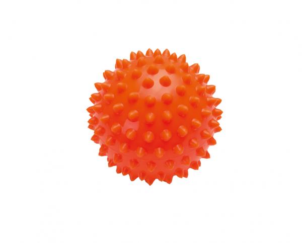 Igelball mit Ventil, 8cm, orange
