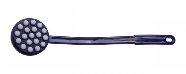 Lotion Creamer blau Eincremehilfe 19 Kugeln Massagehilfe 44 cm