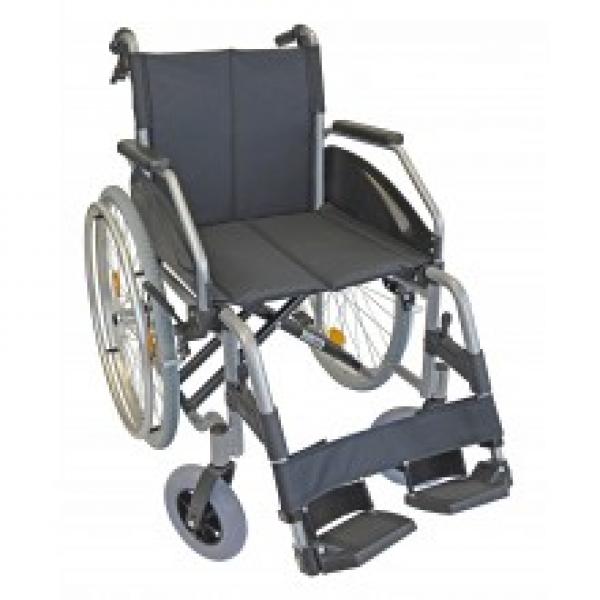 Rollstuhl LEXIS LIGHT 42cm TB silber verstellbare Sitzhöhe